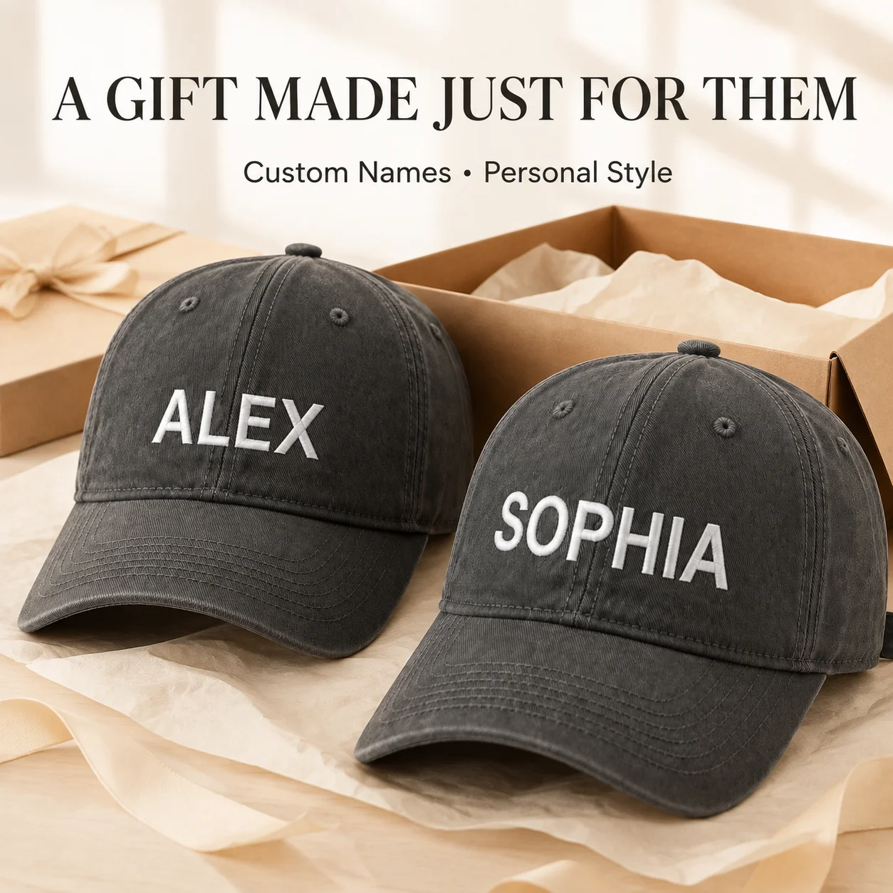 Embroidery Name Designs - Custom Name Baseball Cap Fashion DIY