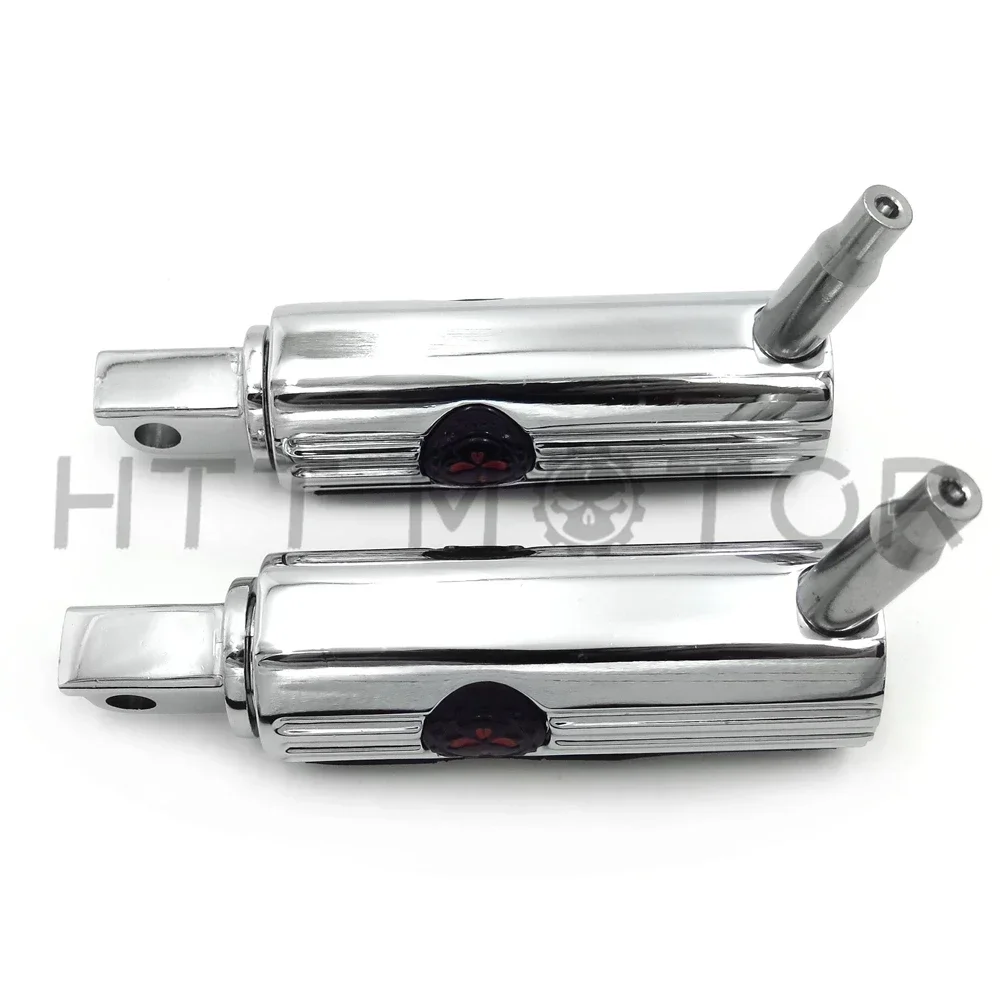 Defiance Footpegs Chrome for Passenger Victory Jackpot&Judge Models (Front / Rear)