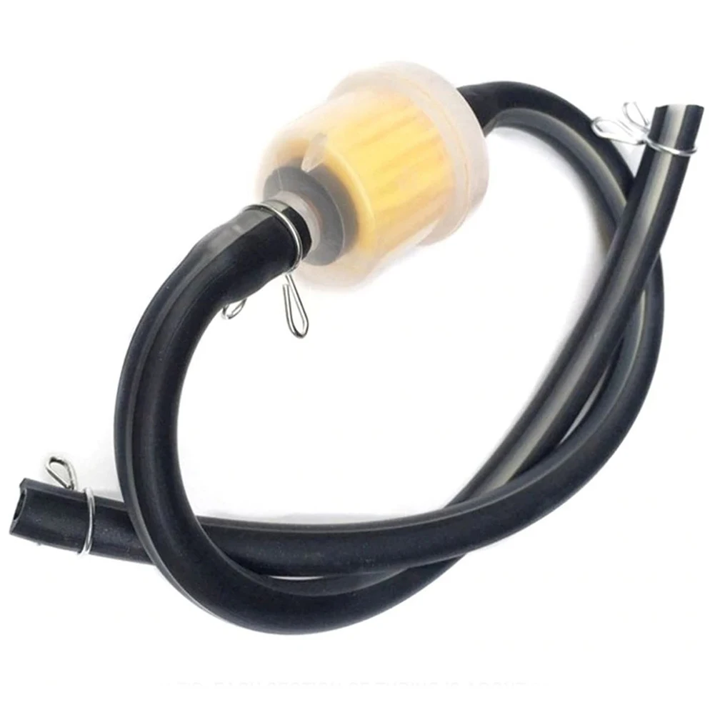 1XFuel Tap 5-6mm Ø + 3 X Filter 6mm + 3 X Hose 17cm + 6 X Hose Clamps Highly Match The  Equipment Garden Tool Part Accessories