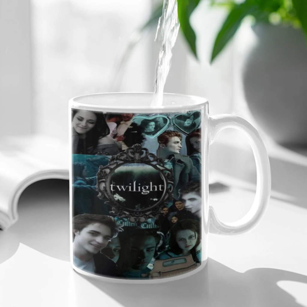 Classic Movie TV Film Twilight Ceramic Mugs Coffee Cups Milk Tea Cup ins Oatmeal Breakfast Mug Drinkware Kitchen