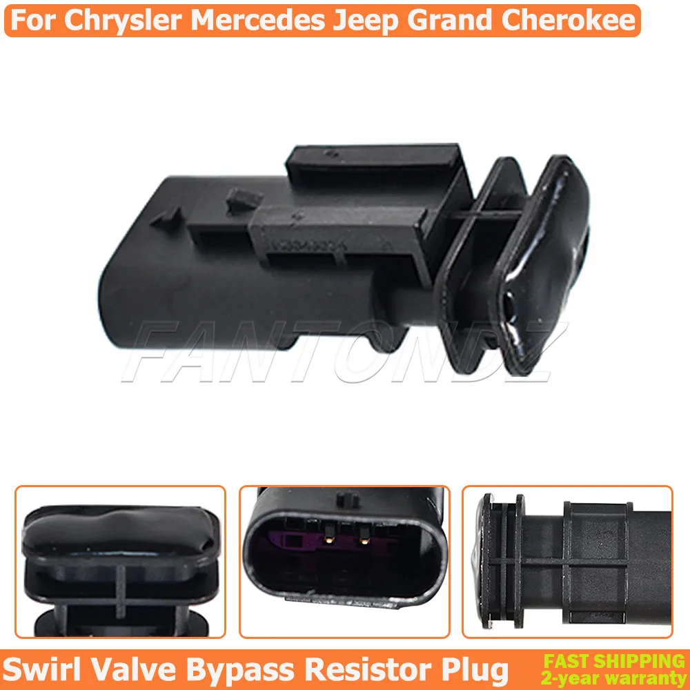 Image of Swirl-Ventil-Bypass-Widerstandsstecker OM642 für Chrysler 300C, Mercedes Benz, Jeep Grand Cherokee, Commander