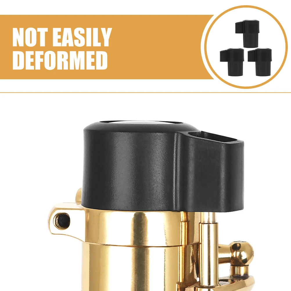 

3Pcs Alto Saxophone Plug Bent Neck Key End Cap Reduce Resonance Protect Saxophone Parts Improve Tone Sound Plugs