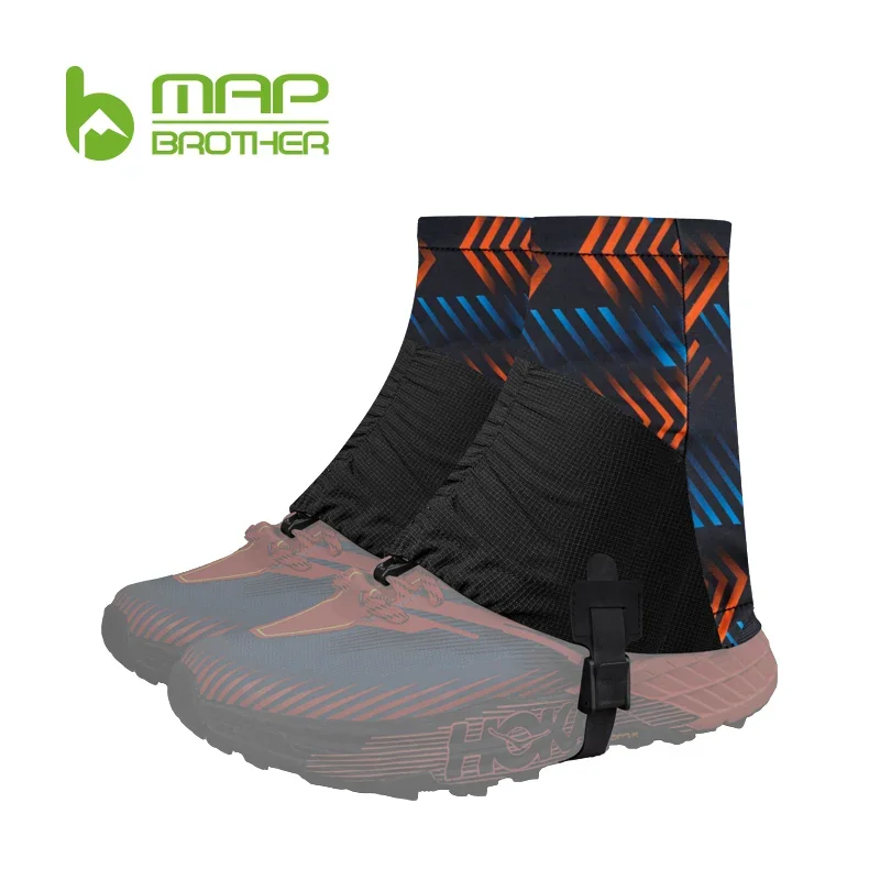 AliExpress NONE MAP BROTHER Outdoor F1001 High Running Trail Gaiters Protective Sandproof Shoe Covers for Triathlon Marathon Hiking Reflective