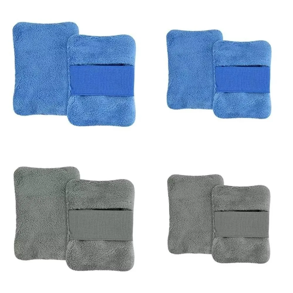 New Portable Beach Sand Removal Glove Breathable Velvet Towel Accessories Summer Compact Dust Removal