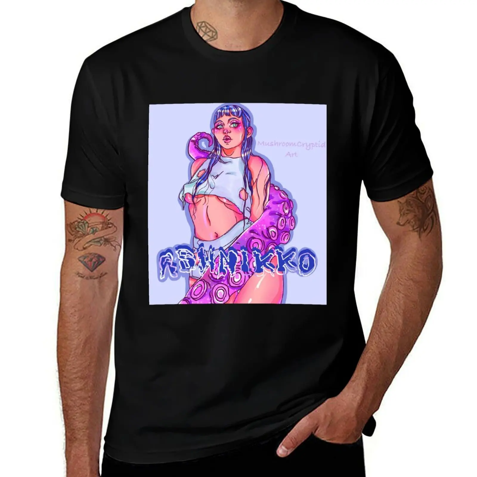 

Demidevil T-Shirt blue archive Aesthetic clothing street wear Men's clothing