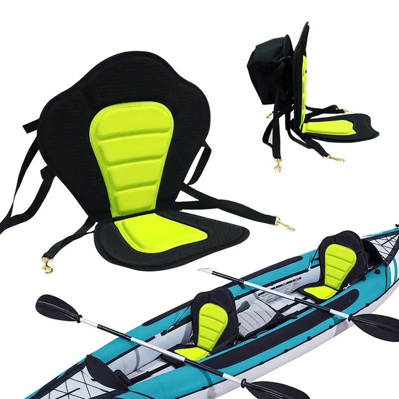 Kayak Seat Kayak Seat for Stand Up Paddle Surfboard Adjustable High Backrest Boat Seats Cushioned Fishing Seat for Kayaking