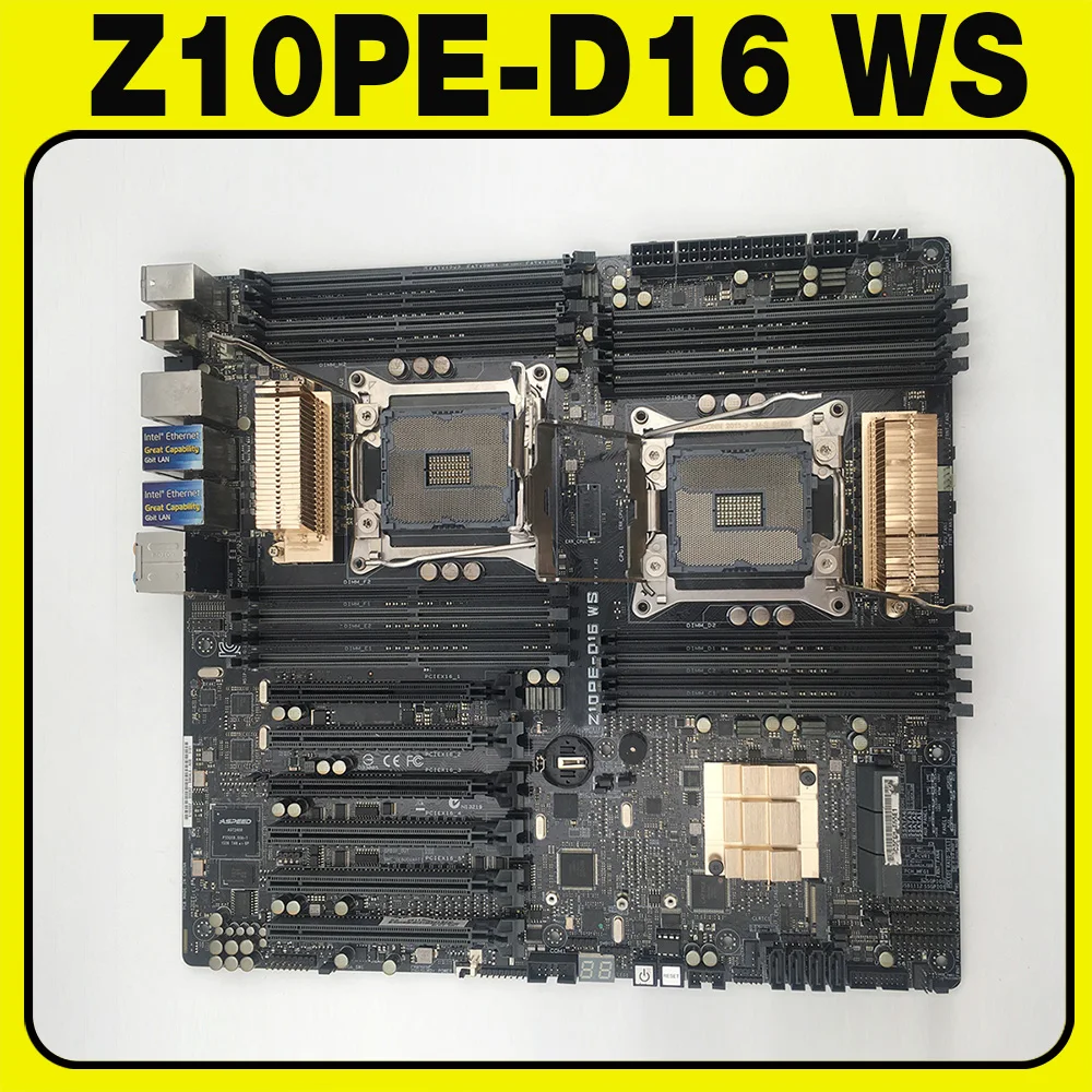 

Workstation Motherboard For Asus For Intel C612 X99 LGA 2011-3 DDR4 Support E5-2600 V3 Z10PE-D16 WS