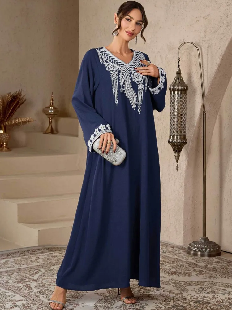 ชุดเดรสแอฟริกันสำหรับผู้หญิง ผ้าโพลีเอสเตอร์อย่างดี แฟชั่นมุสลิม อาบายา แดชิกิ โรบ คาฟตัน ชุดเดรสยาวแบบแม็กซี่ สไตล์ตุรกี แอฟริกา 2026 ใหม่