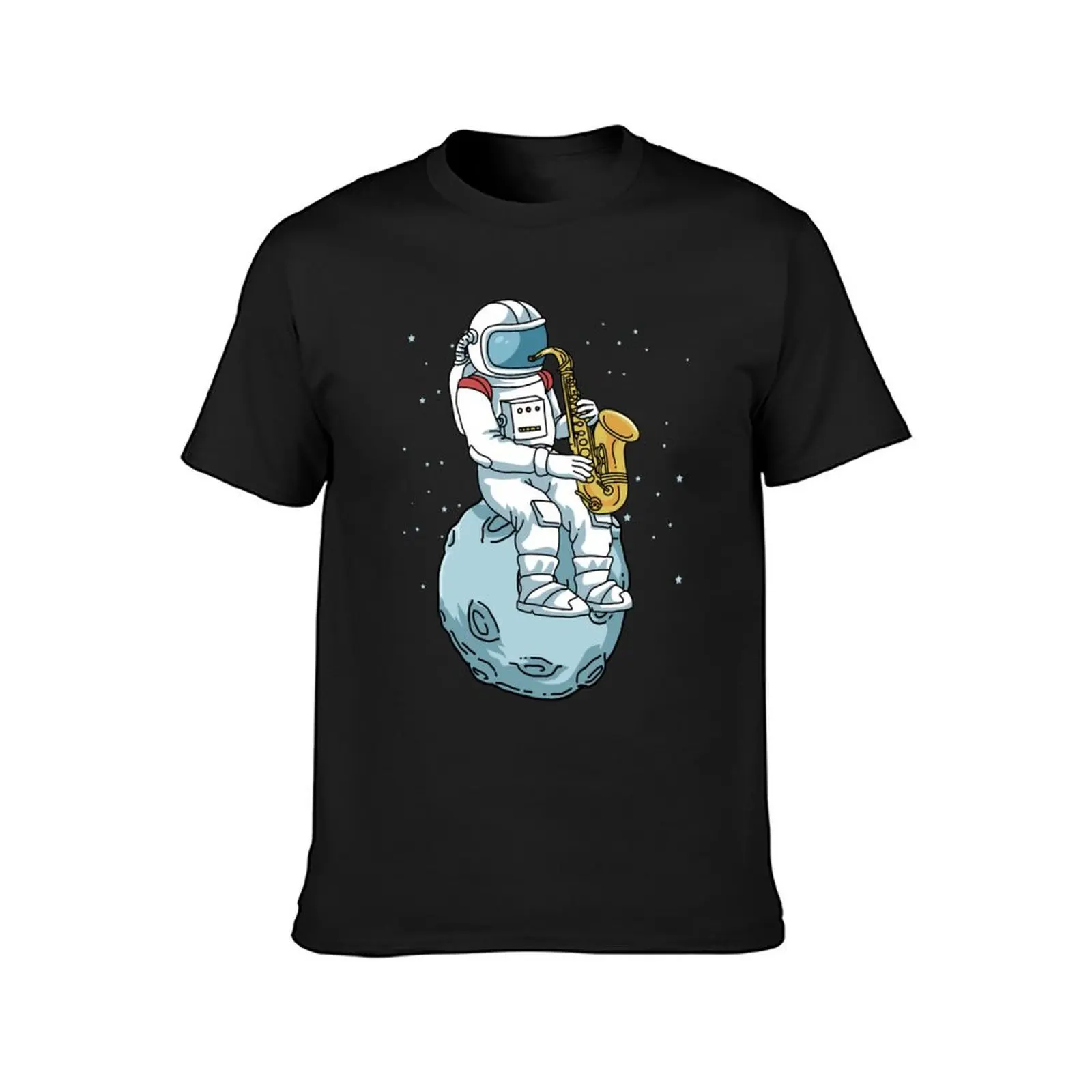 Saxophone Saxophonist Gifts Jazz Music Saxophone T-Shirt plus sizes korean fashion Short sleeve tee men