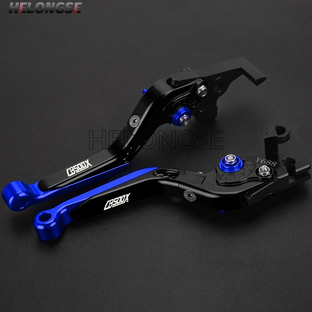 Motorcycle Adjustable Foldable Brake Clutch Levers Handlebar Grip FOR HONDA CB500X CB 500X 500 X 2013~2021 2020 2019 2018 2014 - view 2