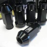 Tuercas de rueda D/ONE JDM, tuercas de rueda de aleación de aluminio para carreras de coches, tornillo M12x1,5/1,25, longitud 50mm/35mm, 20 unids/set