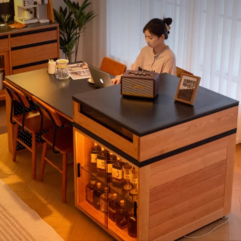 Reception Service Dining Table Office Designer Writing Study Dining Table Nordic Modern Luxury Extending Muebles Home Furniture