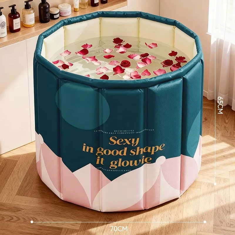 Spa Clearance Foldable Bathtub Hot Foot Lazy Adults Foldable Bathtub Folding Baby Idromassaggio Gonfiabile Cold Plunge Tub