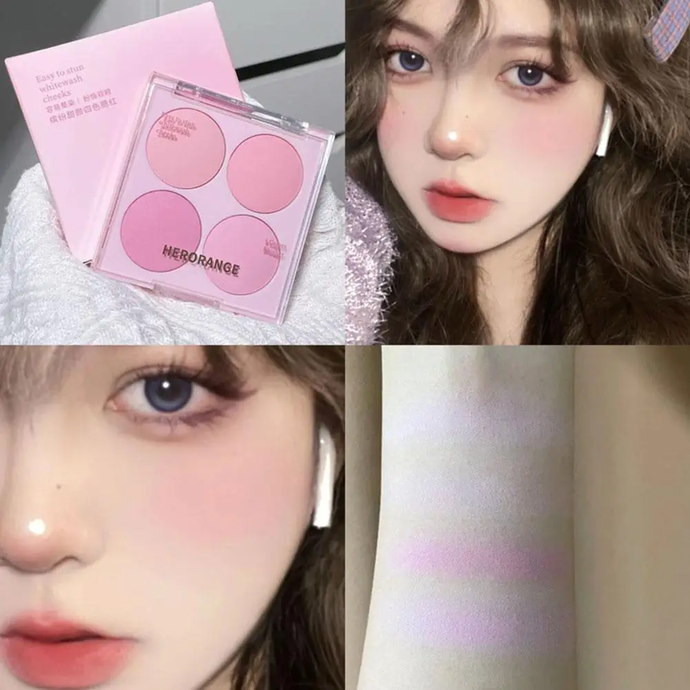 لوحة أحمر الخدود الكورية طويلة الأمد ، اشراق اللون الموسع ، أحمر الخدود الوجه ، الخد الكنتوري ، لون الظل ، Ma ، C5R9