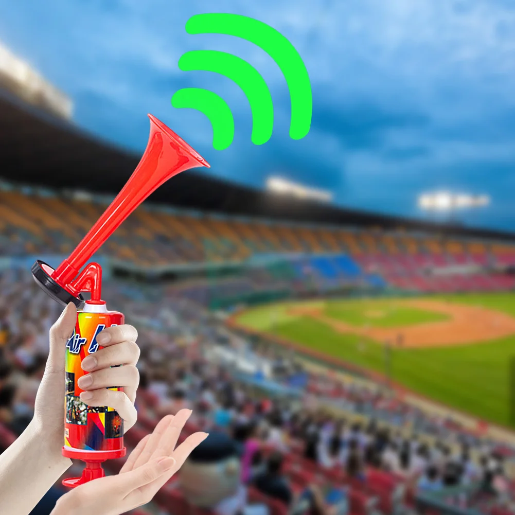 Handheld Air Horn Soccer Horn Loud Voice Car Horn Cheering Outdoor Security Emergency Horns for Football Match Sports Event