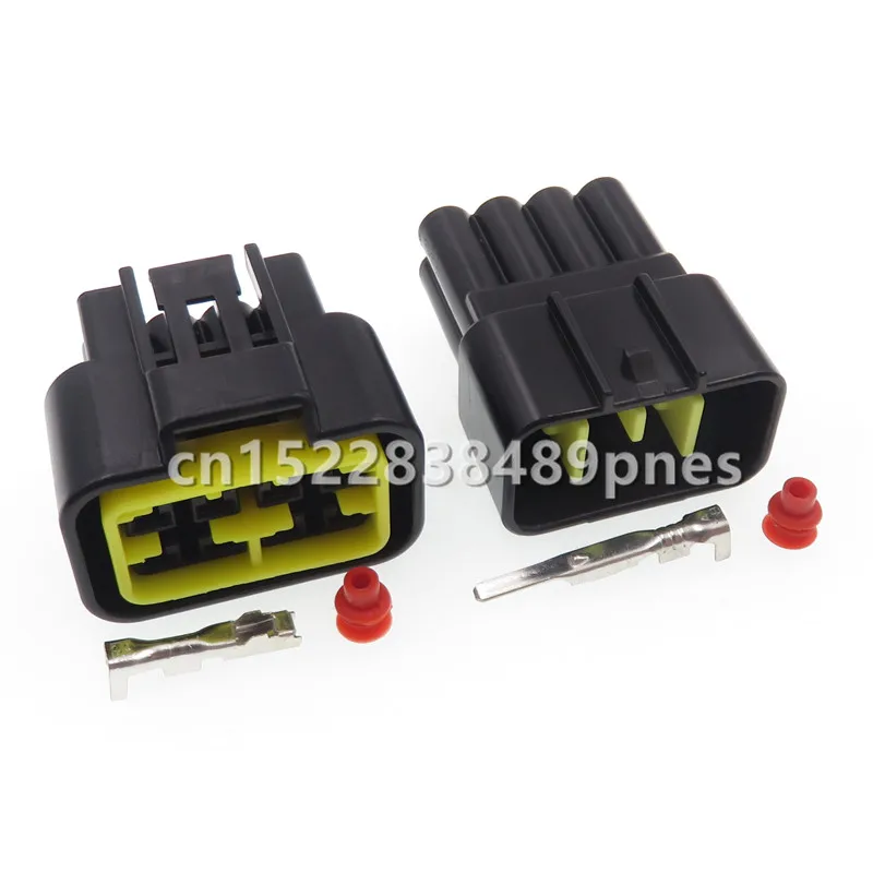 8 Pole FW-C-8F-B FW-C-8M-W Auto Waterproof Connector Cable Plug With Pins And Seals