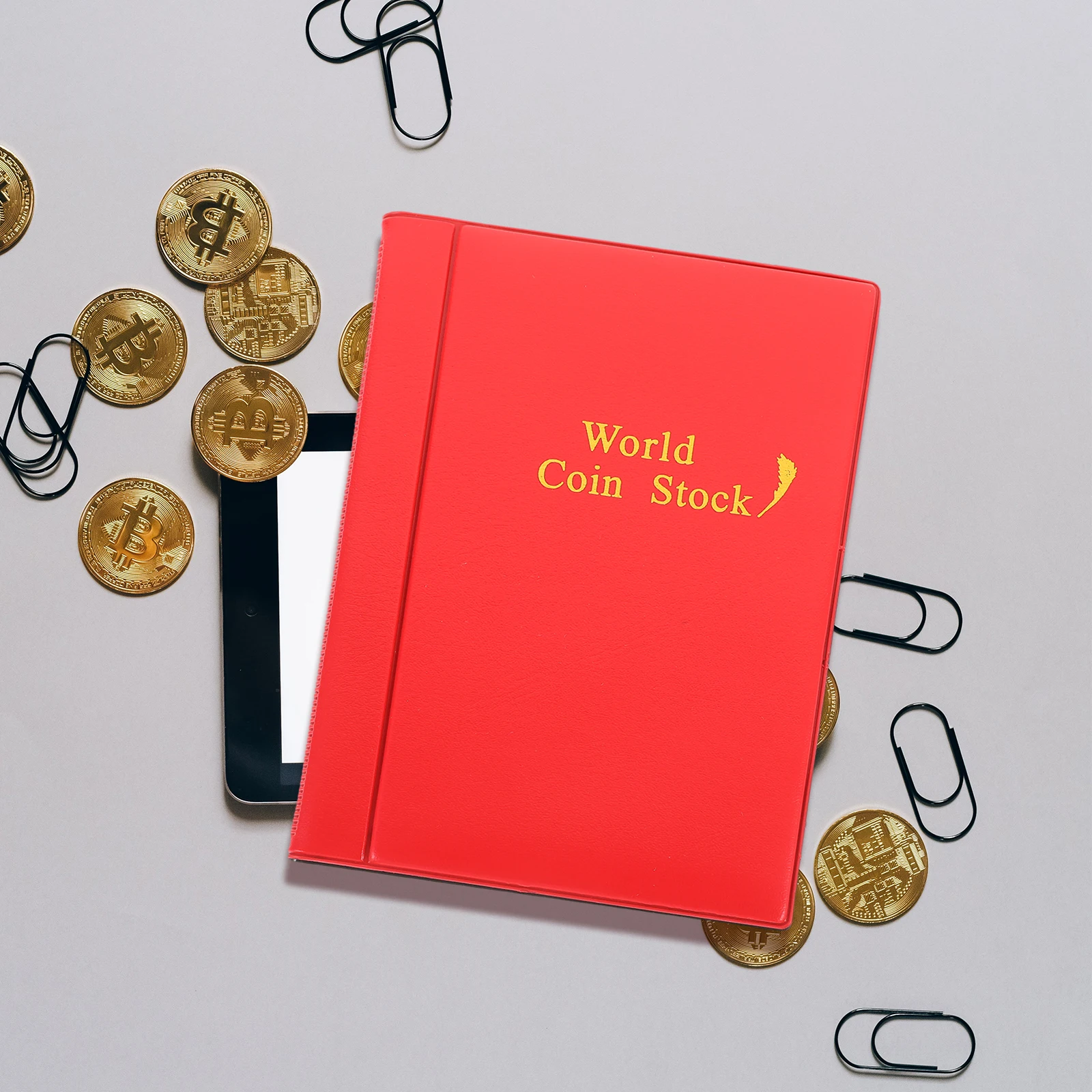 

120 Coins Album PU Commemorative Coin Book Hard Smooth Surface Storage Protection ganizer Portable Book