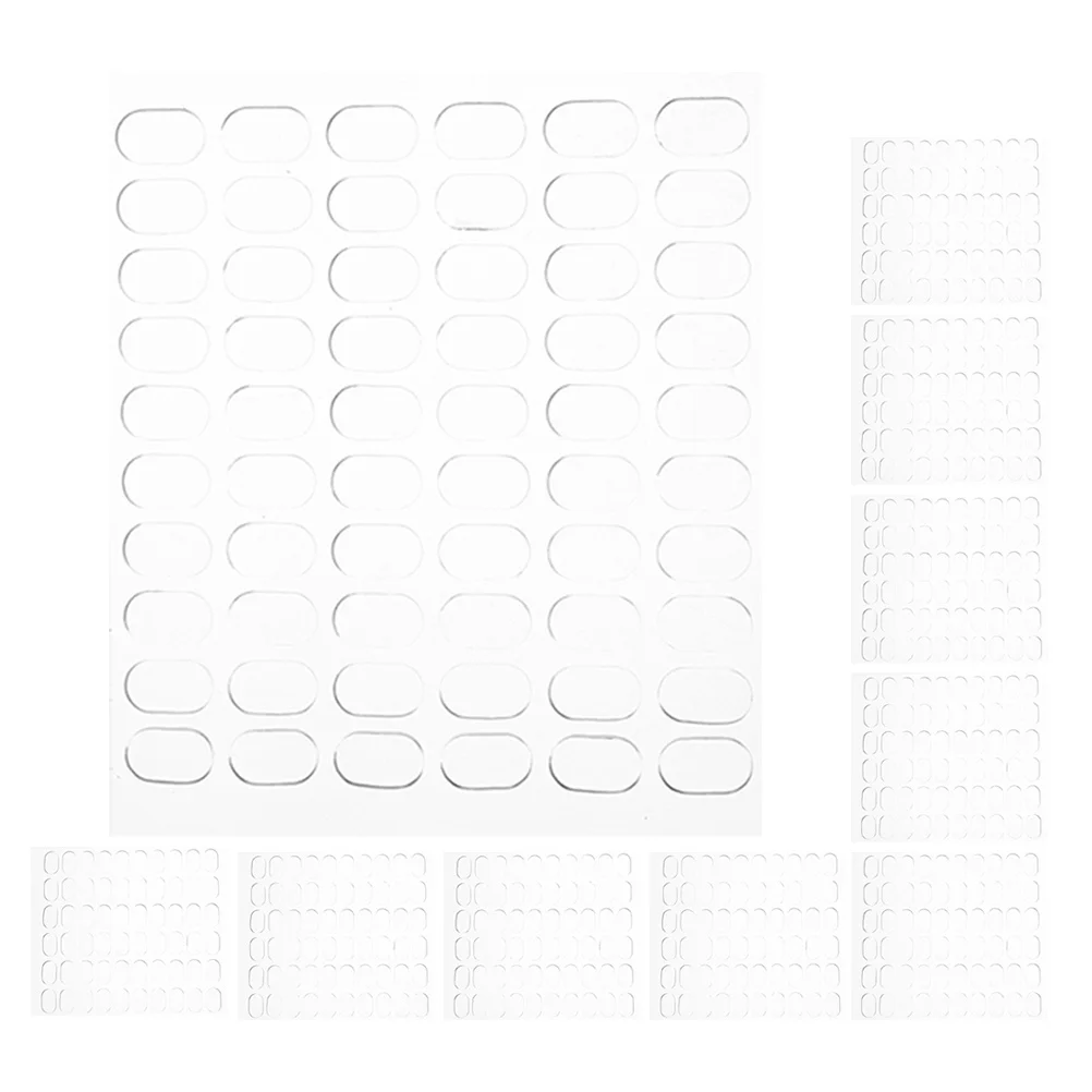 

600pcs Transparent Double Sided Adhesive Dots Strong Sticky Putty For Wall Mounting Heavy Items Clear Removable Tabs Home Office