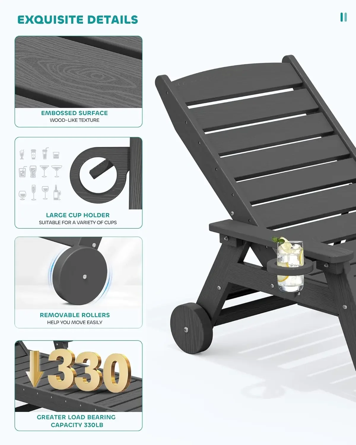 Thumbnail 4 - #30 Cheapest Outdoor Chaise Lounge Chairs Deals You Can Get