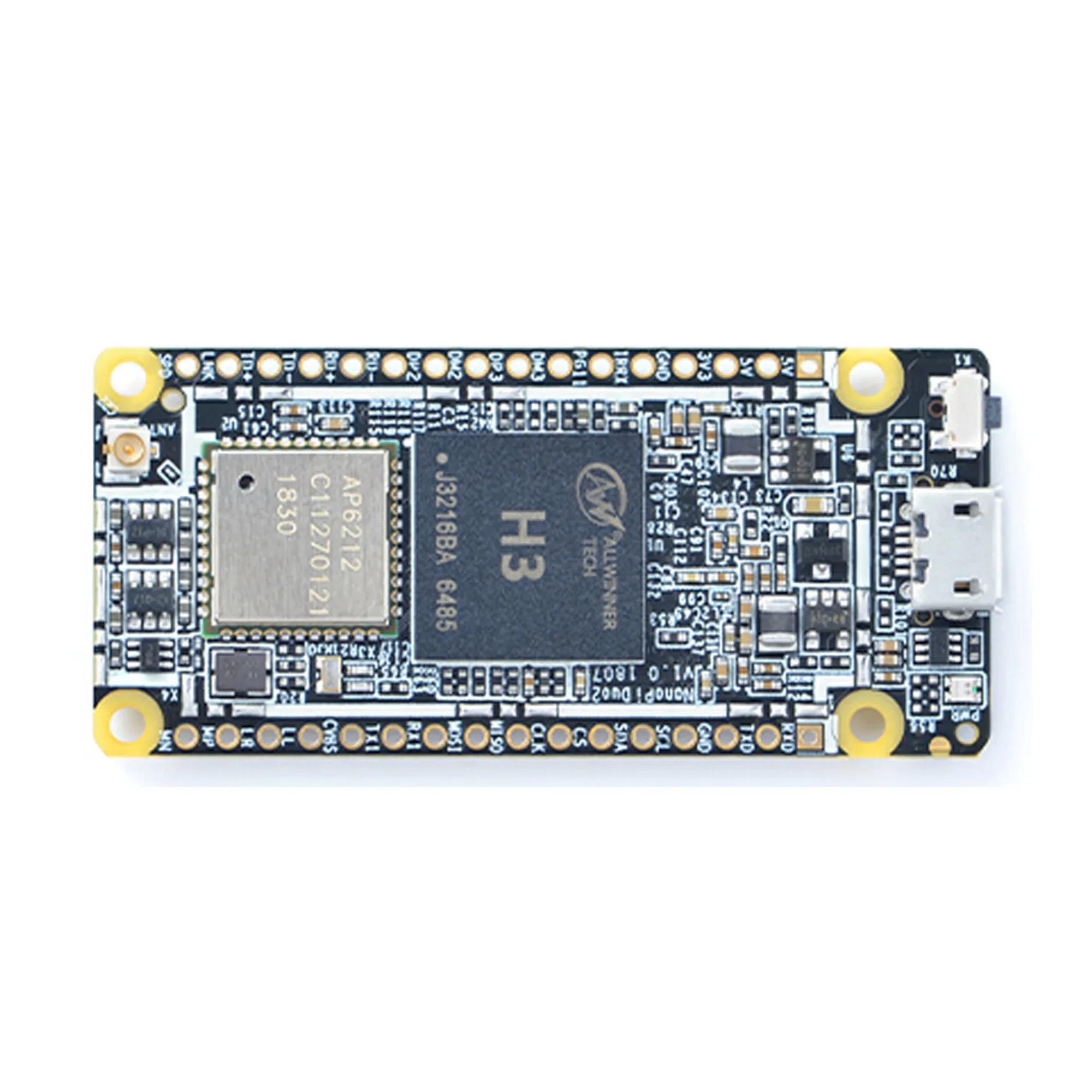 Chia lyELEC NanoPi Dulings Board 512M Allwinner H3 Cortex-A7 WiFi Bluetooth module UbuntuCore IoT applications