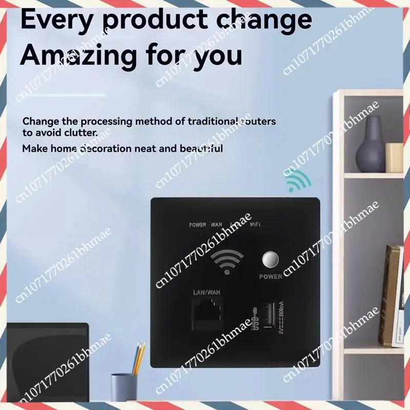 

-A21Z 300 Мбит/с 2,4 ГГц Wi-Fi маршрутизатор Беспроводная розетка Wi-Fi RJ45 AP Реле Smart USB Панель розеток Встроенный настенный Wi-Fi маршрутизатор C