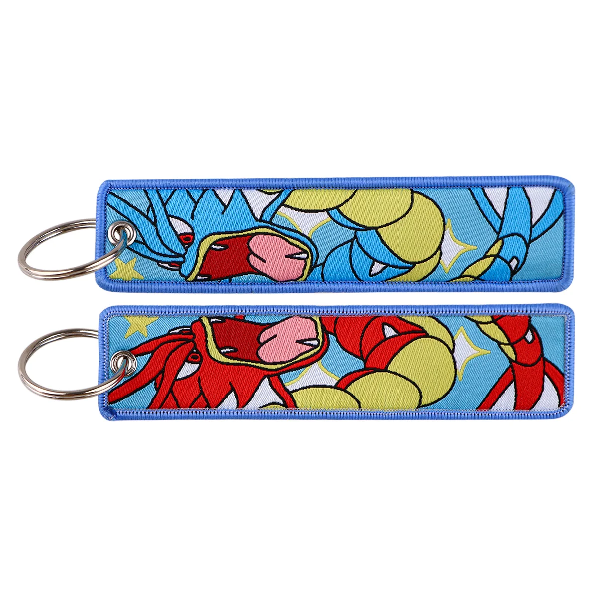 Niedliche Stickerei Schlüsselanhänger Anime Spiel Schlüsselanhänger für Motorräder Autos Schlüsselanhänger Schlüsselanhänger Schlüsselanhänger Schlüsselanhänger Chaveiro Schmuck