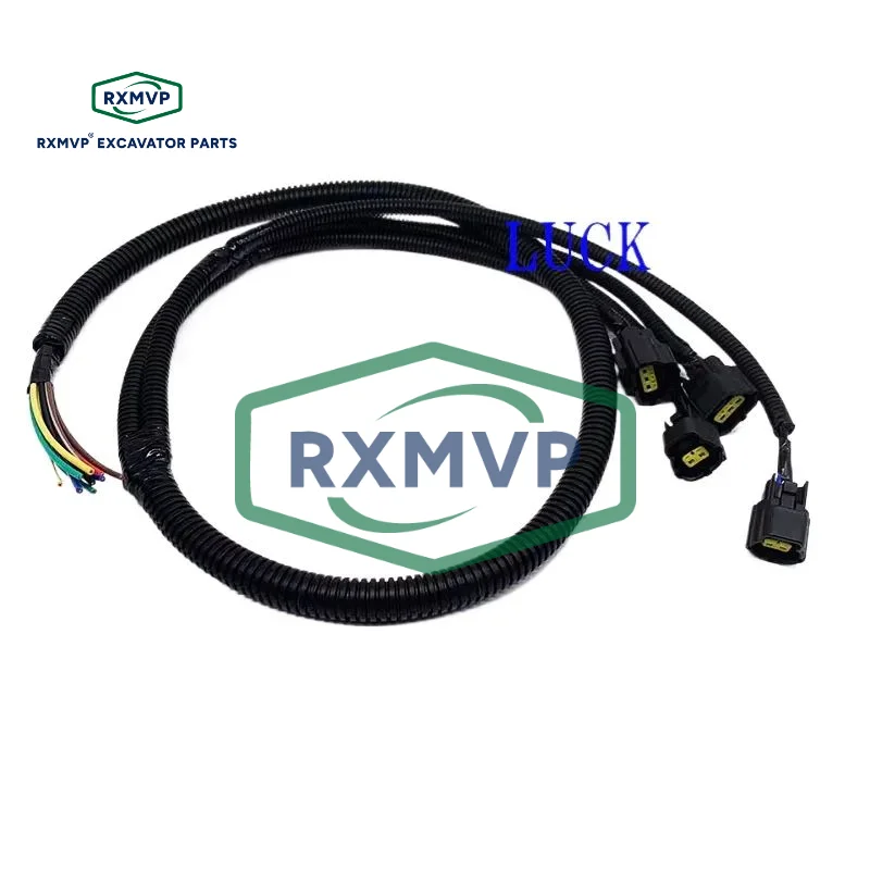 For Kobelco Sk200 210 260 350-6e-8 Ultra 8 Hydraulic Pump Harness Imported High-temperature Resistant Wire Excavator Accessories