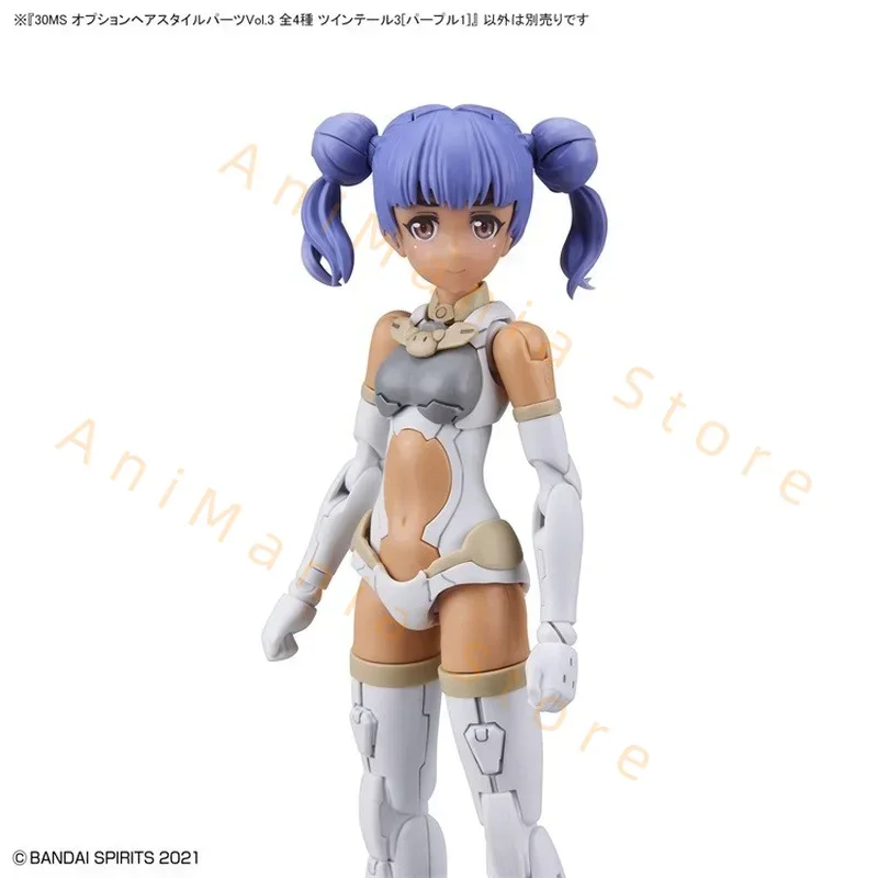 Bandai Originele 30MS Anime OPTIE HAAR STIJL ONDERDELEN Action Figure Model Assemblage Speelgoed Collectible Model Cadeaus voor kinderen