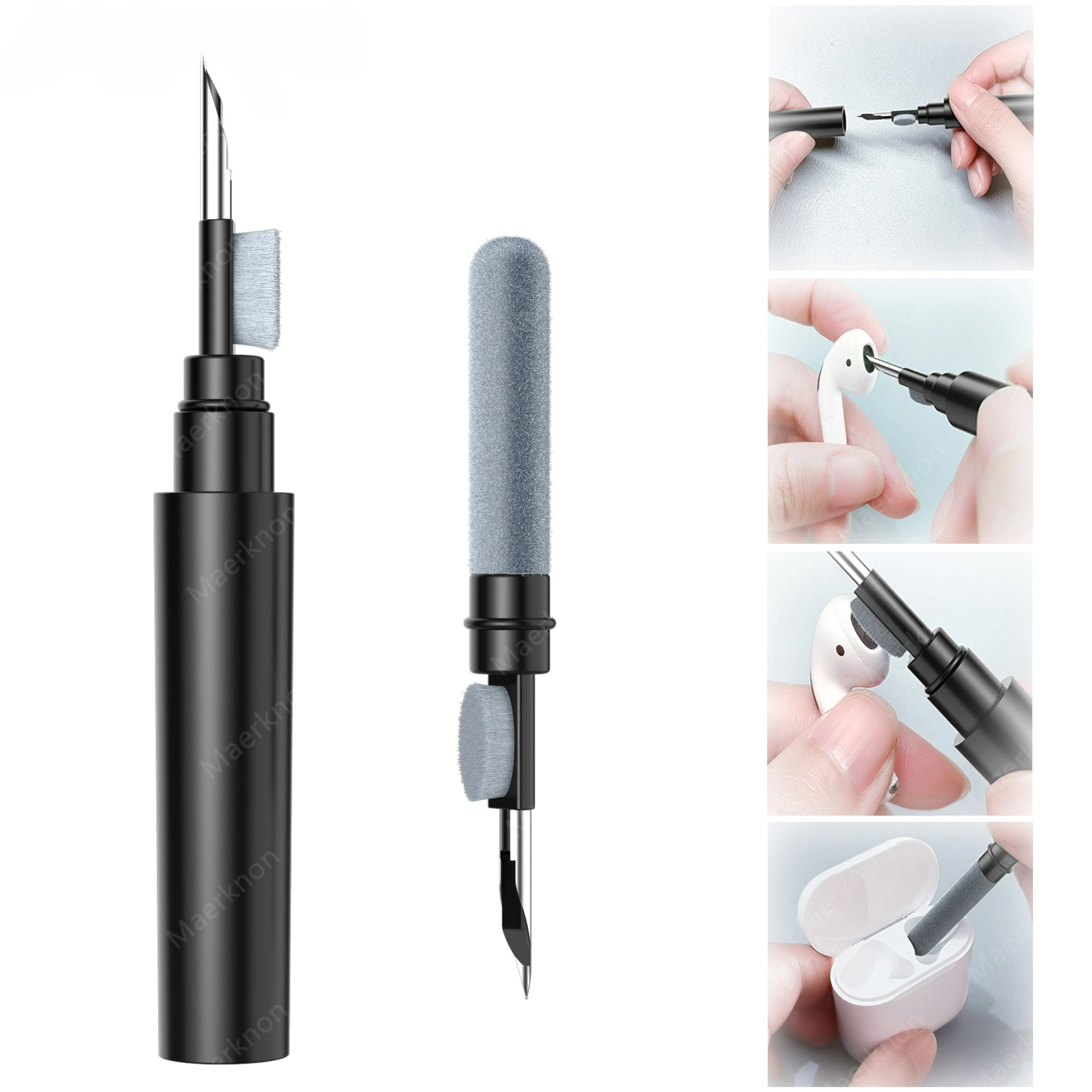 Earphone Cleaning Pen Kit Camera Phone Tablet Laptop For Airpods Earbuds Case Tools For Samsung Xiaomi Airdots Huawei Heaphones