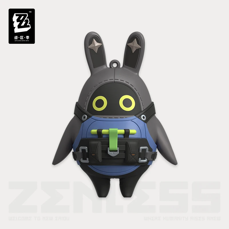 정품 Zenless Zone Zero Bangboo Standee 시리즈 V1 블라인드 박스 Bangboo 모델 펜던트 키 체인 Zzz 미스터리 박스 장식 장난감 선물