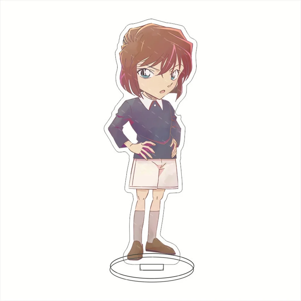 Detective Conan Anime Figure Acrylic Stand Cartoon Action Decoration Cosplay Model Plate Small Desktop Toy Keychain friend  Gift