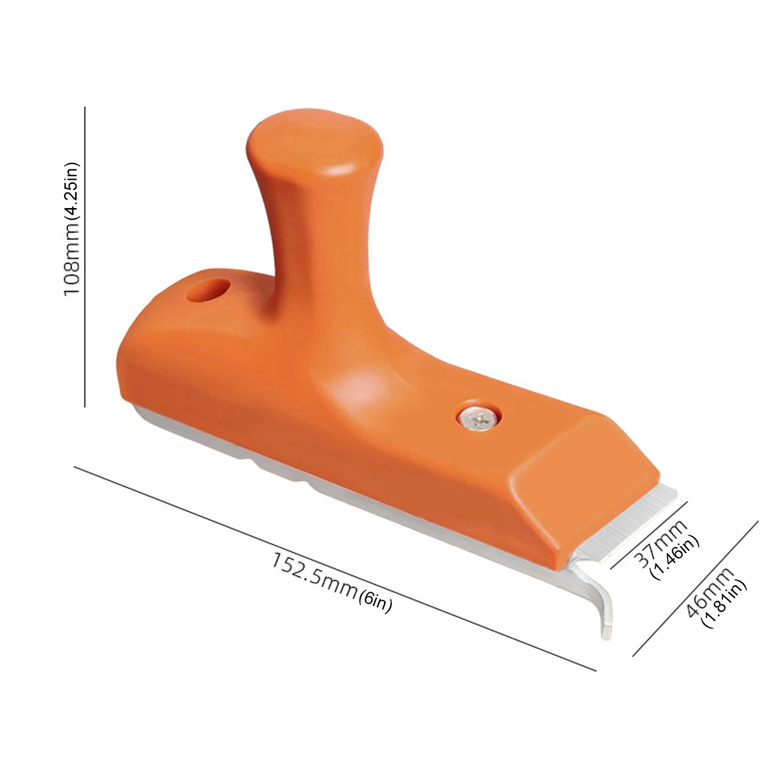 เครื่องมือตัดแต่งขอบ 3-in-1 แบบมือถือ สำหรับตัดมุมฉาก ลบคมโค้ง และทำมุมเล็ก