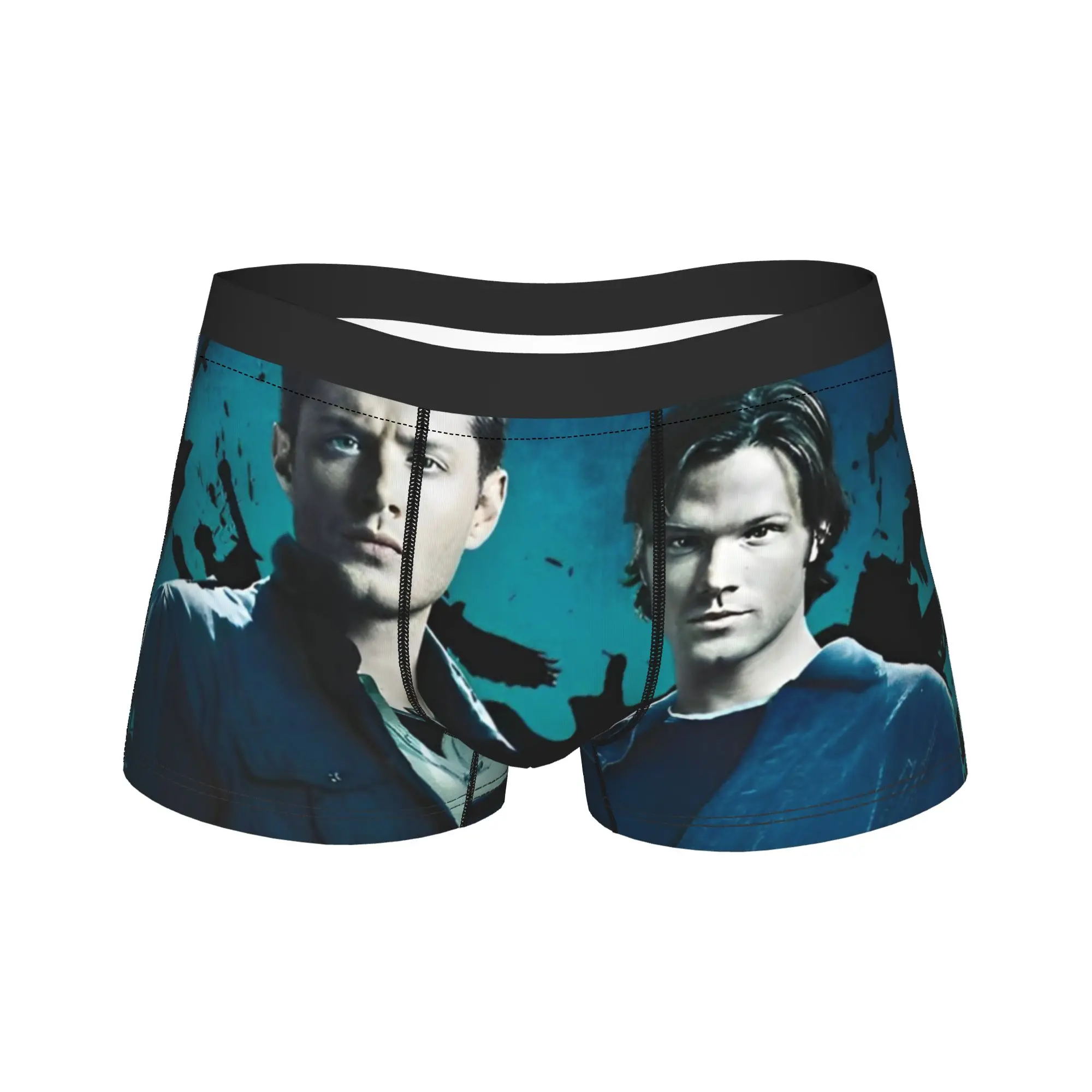 

Мужские трусы-боксеры Sam Dean Supernatural, шорты, мягкое нижнее белье, мужские трусы для телевизора, новинка, трусы больших размеров