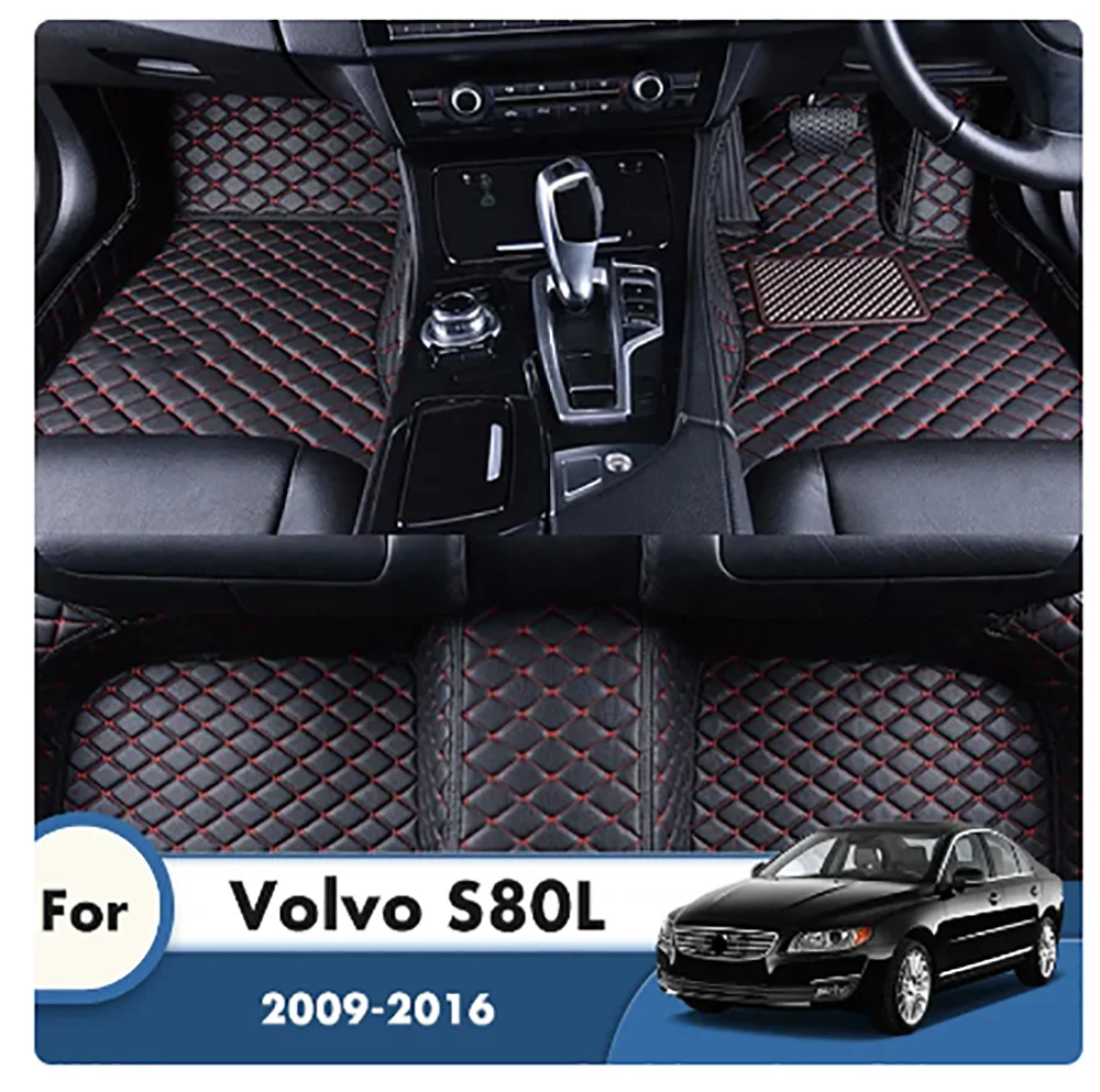 

Для Volvo S80L 2016 2015 2014 2013 2012 2011 2010 2009 аксессуары для стайлинга интерьера автомобильные защитные коврики RHD пользовательские автомобильные коврики