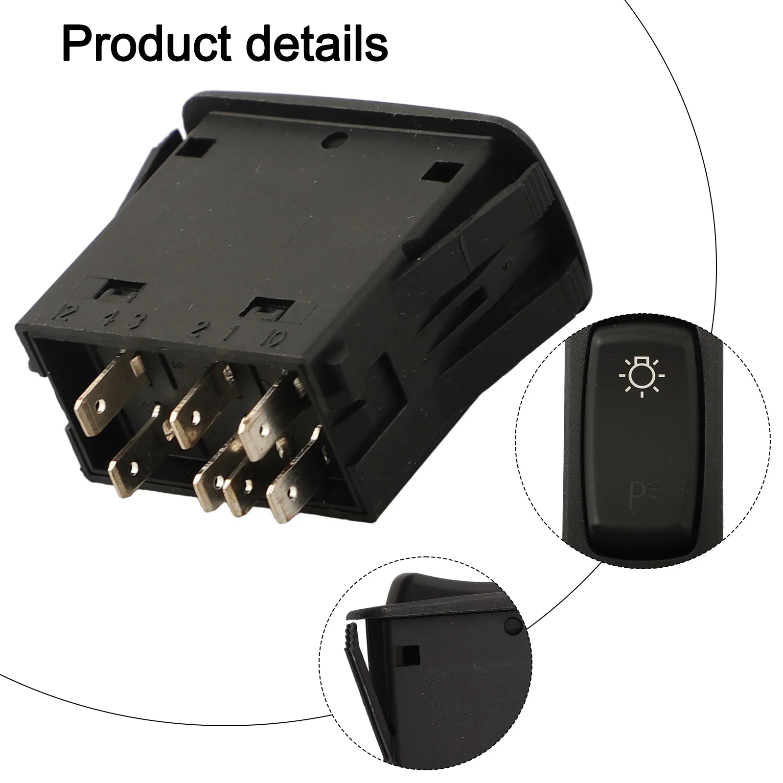 

Переключатель управления прожектором 1MR4323M для грузовиков Mack, аксессуары для грузовиков Mack