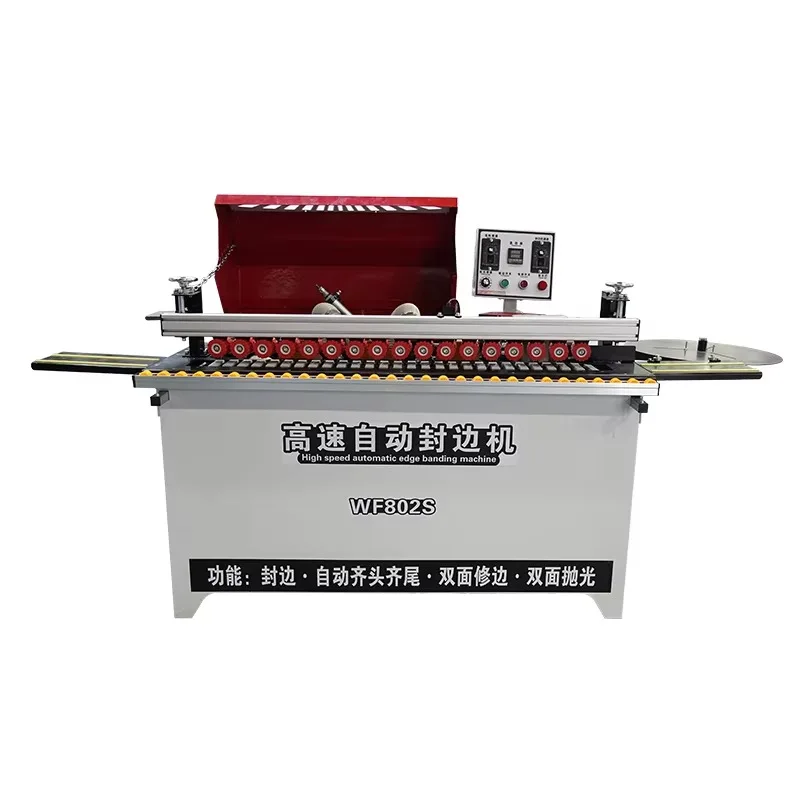 

Wanjia 802 High Speed Automatic Edge Banding Machine Electric Edge Sealing Machine High Speed Automatic Edge Banding Machine