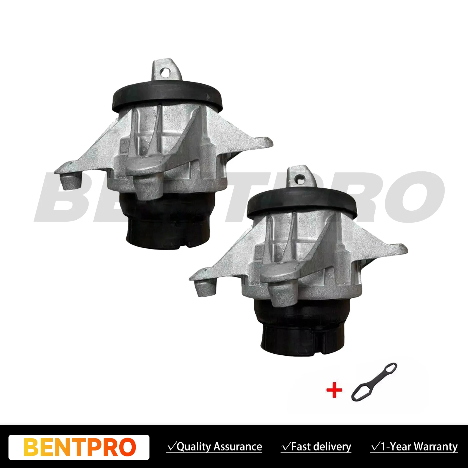 2PCS Engine Motor Mount Mounts Set For Benz W167 GLE-Class 1672407200+1672407300