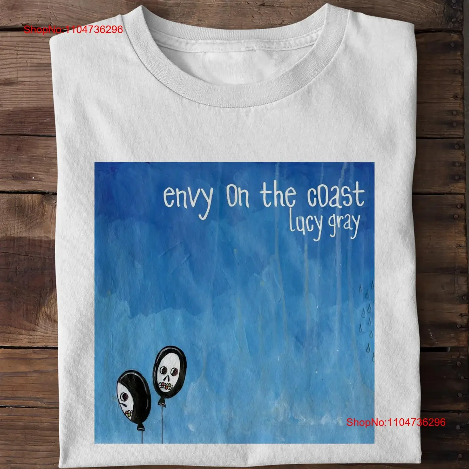 Envy on the Coast Band Lapse Album لمحبي S إلى 5XL تي شيرت QA114 عتيق مغسول قليلاً أوم متعدد الاستخدامات جرافيك ممتد #1