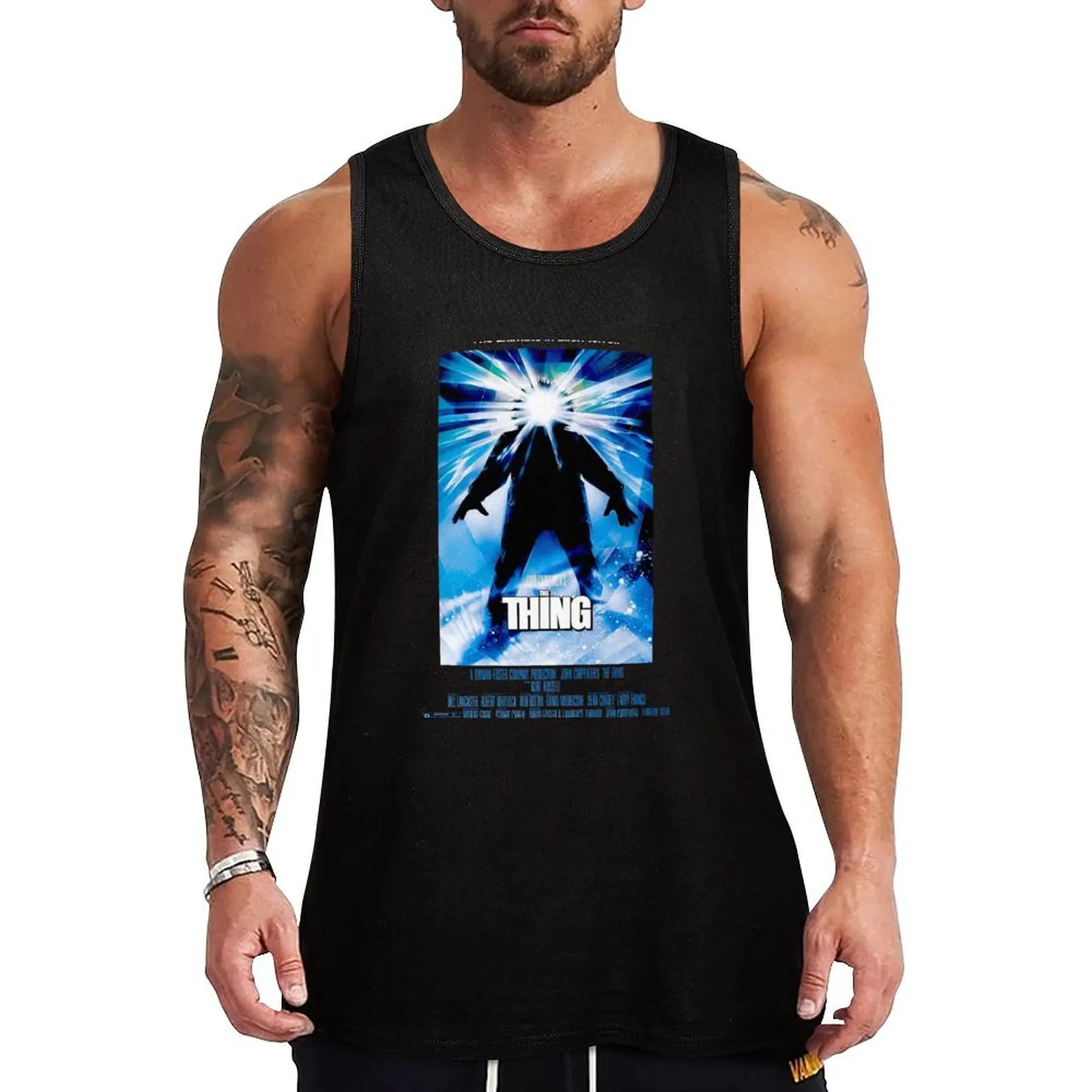 

The Thing Tank Top t-shirts for Men's gym sleeveless gym shirts male Men's t-shirt