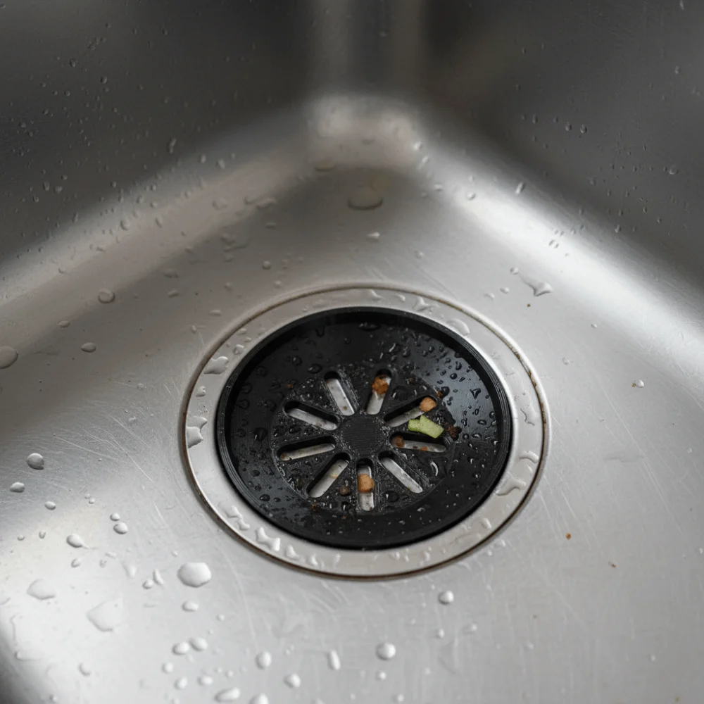 

Recyclable Plastic Water Trough Hole Covers Safe Material Compact Sink Hole Cover Portable Two Types Sink Filter Household Use