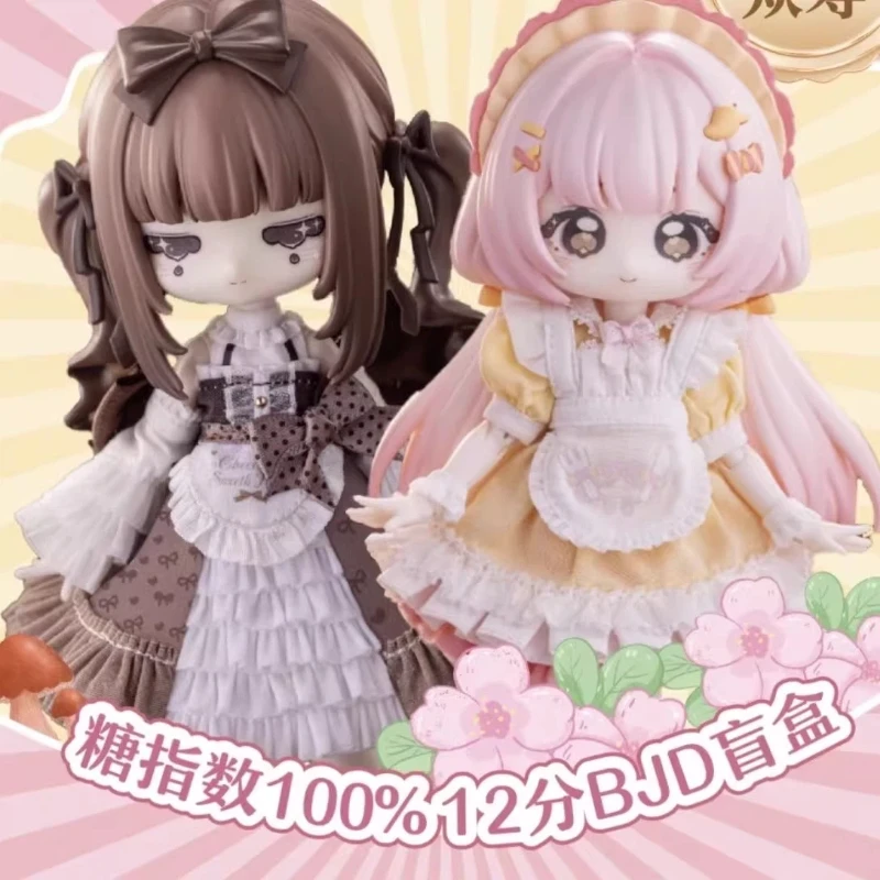 

Sugar Index 100% Bjd Blind Box 12 Points Cute Figurine Trendy Toy Figurine Accessories For Girls As Gifts, For Fans To Collect