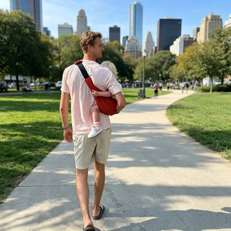 

Leopard Pattern Baby Waist Stool Portable Safety Carrier Front Back Carry Infant Outdoor Daily Going Out Essential Supply