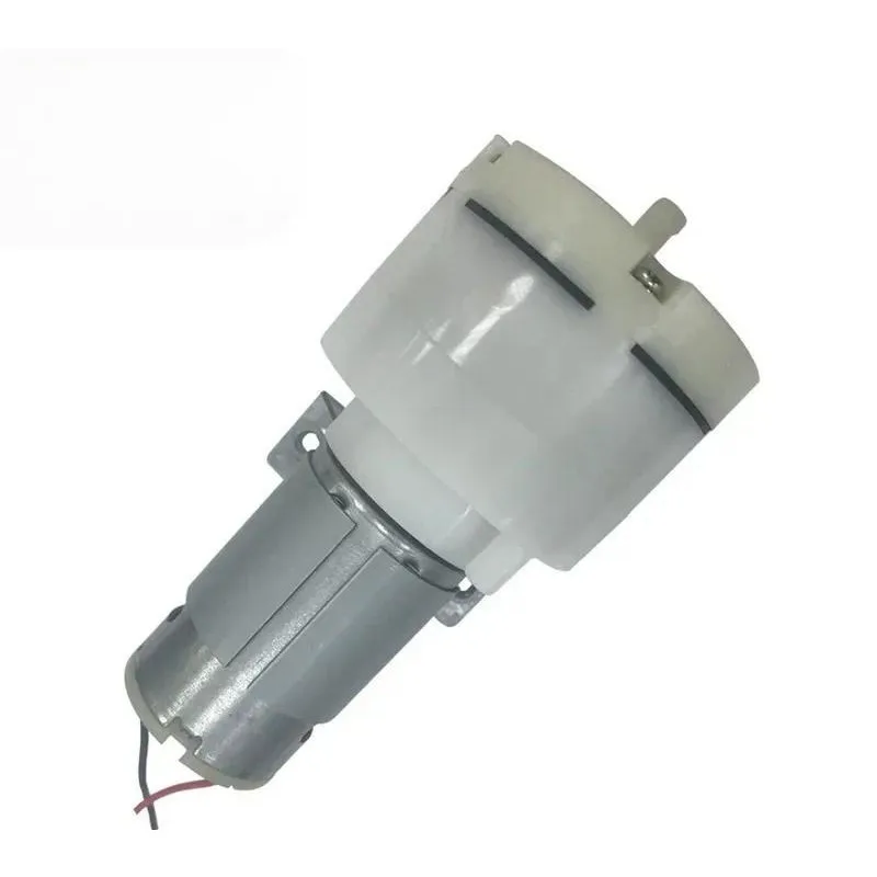 12V 24V Mini Vacuum Pump Negative Pressure Suction Air Pump Small Electric with Bracket for DIY Industrial Lab Use