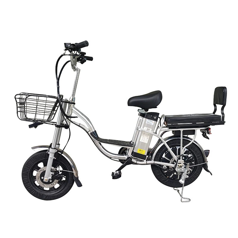 Manufacture 16 Inch Aluminum Alloy Frame Electric Bike Household E-bike 350W 60V Lithium Battery Delivery Electric Bicycle,OEM