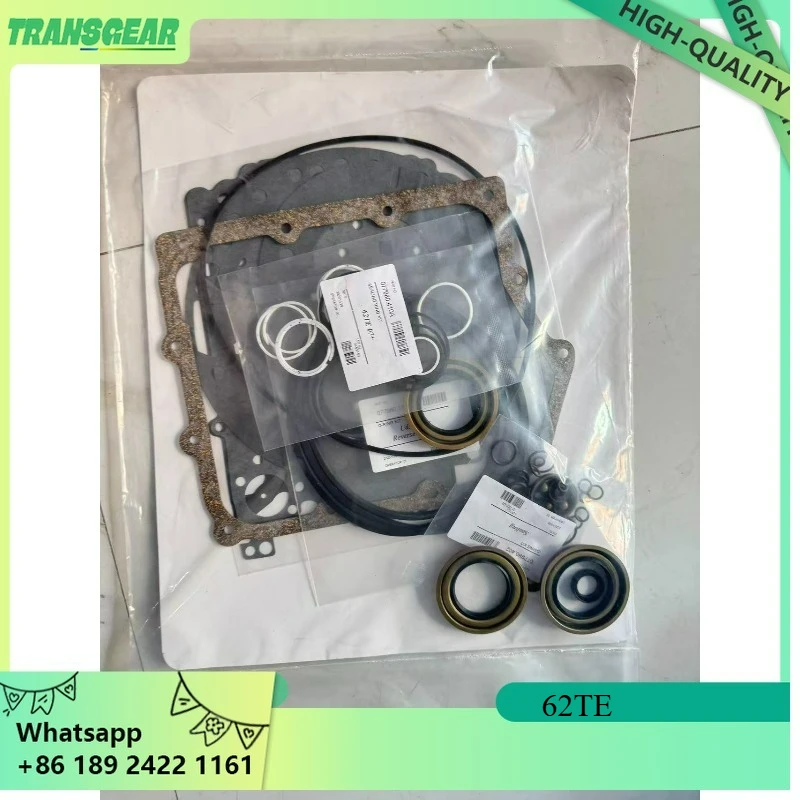 

Ремонтный комплект 62TE для трансмиссии, комплект для капитального ремонта, комплект уплотнений и прокладок, подходит для Chrysler Dodge с 2007 года выпуска.