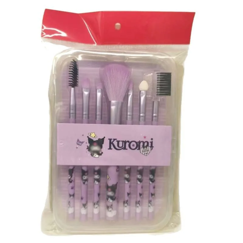مجموعة فرش مستحضرات التجميل من كورومي، فرشاة جديدة لطيفة ومبتكرة بنمط كرتوني حلوة وبسيطة ومتعددة الوظائف #5