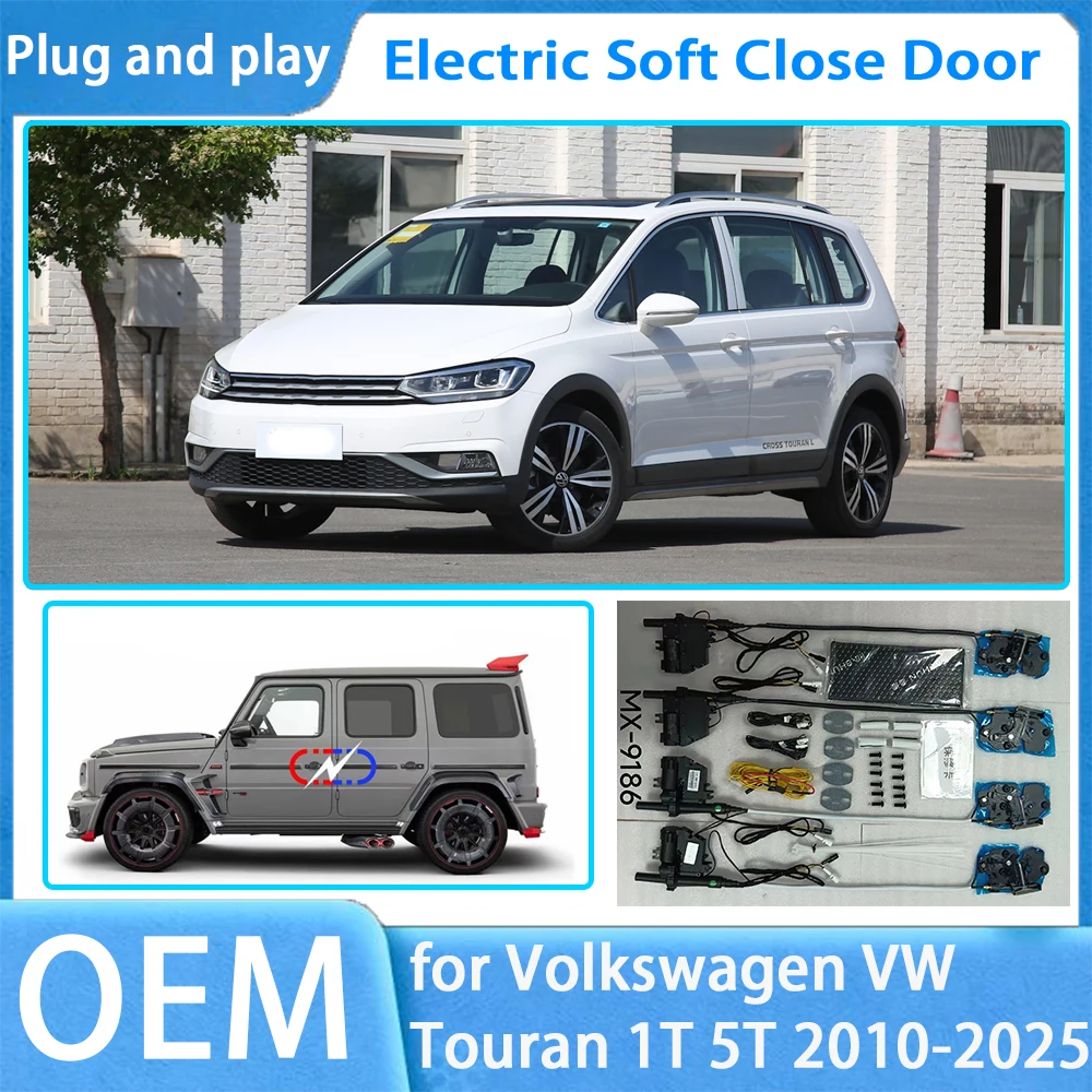 

for Volkswagen VW Touran 1T 5T 2010-2025 OEM Car Soft Close Door System Automatic Electric Auto Pull Power Latch Power Closing