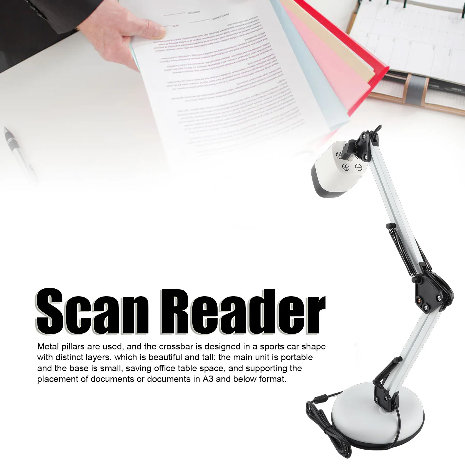 

Document Camera Multifunction 8MP HD OCR Text Recognition Multi Language USB Document Camera CMOS Sensor for Online Teaching