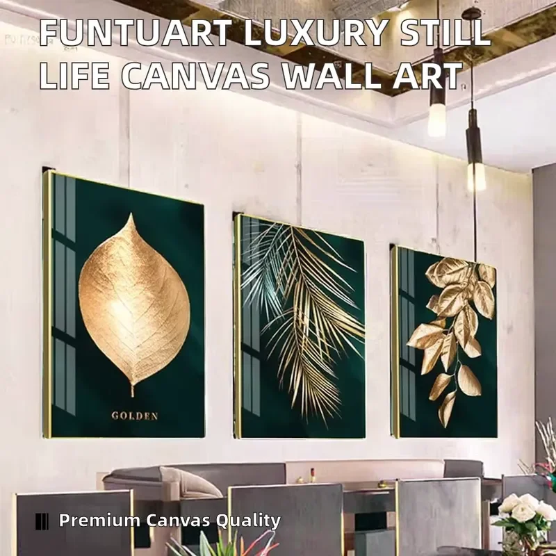 Modern Luxury Still Life Canvas Wall Art Prints Custom Thermal Transfer Ink 6 Color Printing Interior Home Decoration