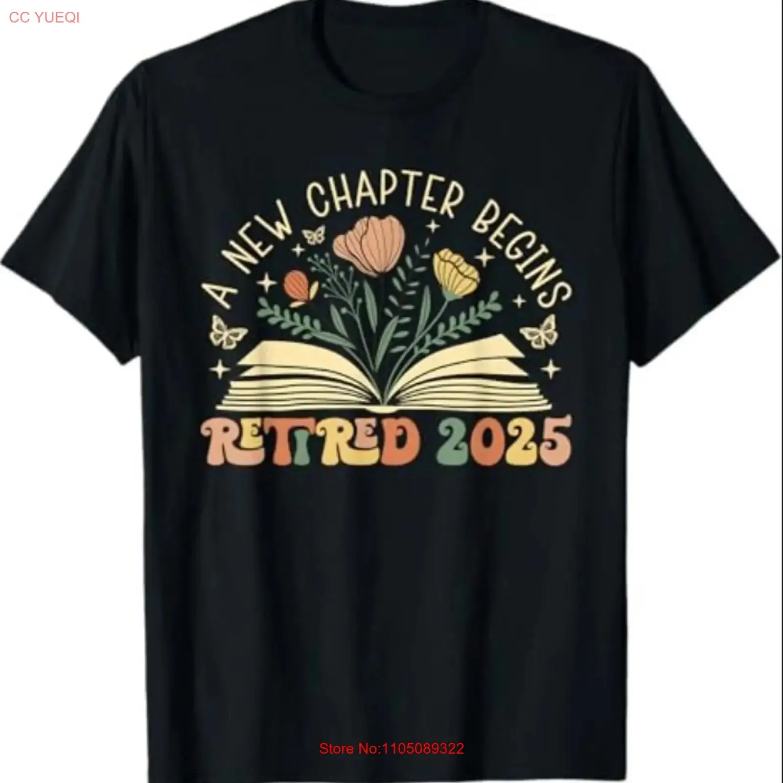 تقاعد 2025 الفصل الجديد يبدأ معلم التقاعد تي شيرت نسائي عتيق مغسول متعدد الاستخدامات ملابس مصممة قابلة للتنفس